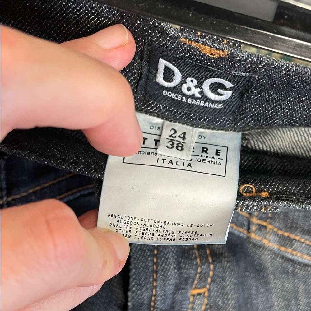Dolce & Gabbana Indigo Denim Skirt D& G - Picture 16 of 17